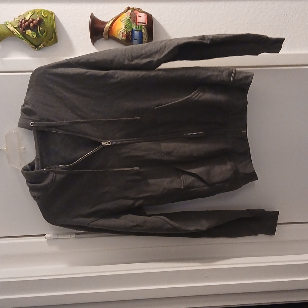 Men's Fruit Of The Loom Hooded Zippered Sweat Jacket